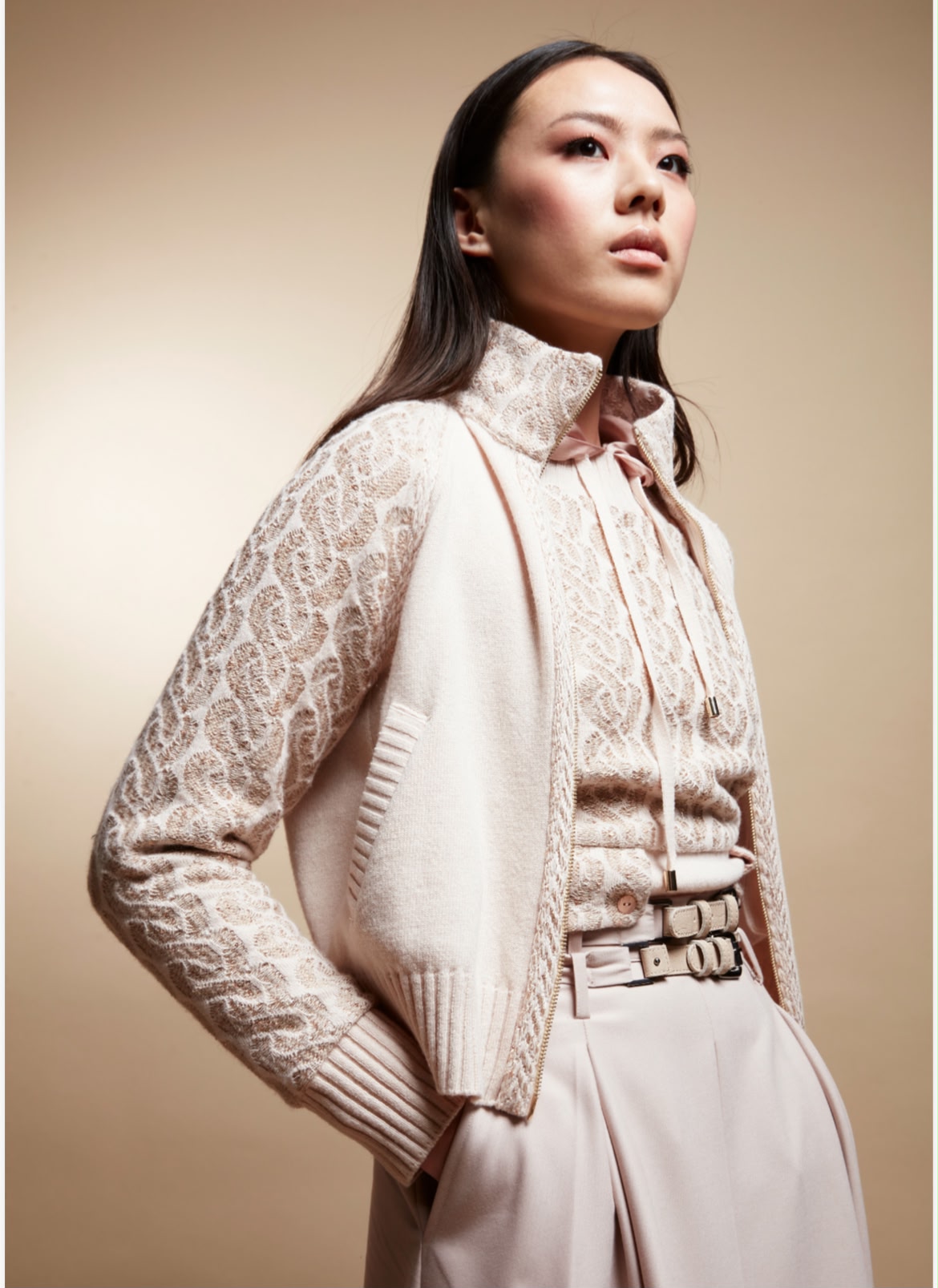 Tricot Chic cardigan jacard