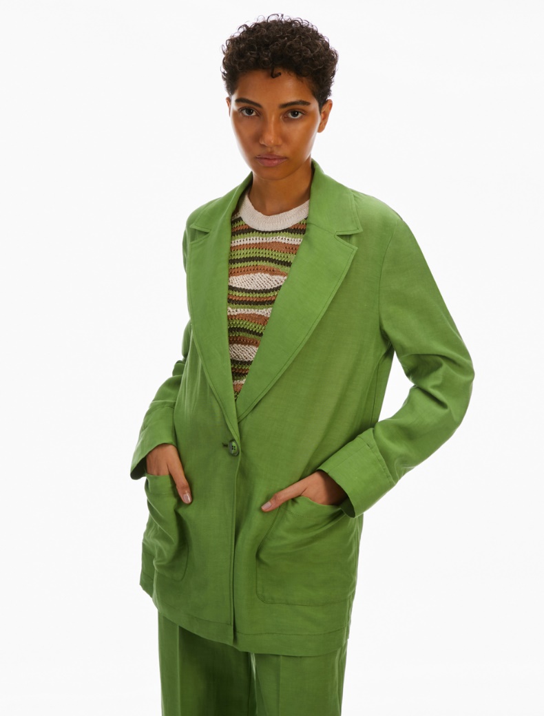Pennyblack Blazer in lino e viscosa ecosostenibile MOSCA