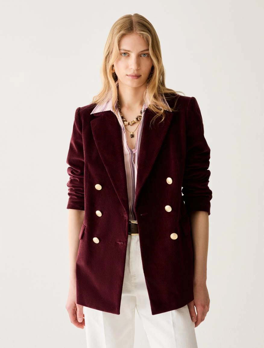 Pennyblack Blazer in velluto a coste NIRVANA