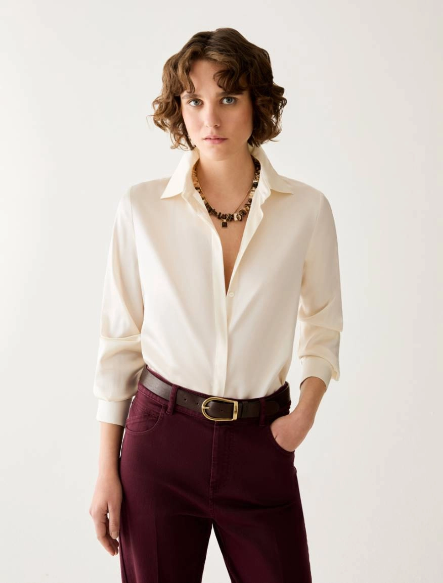 Pennyblack Camicia in raso di seta VITTORIA