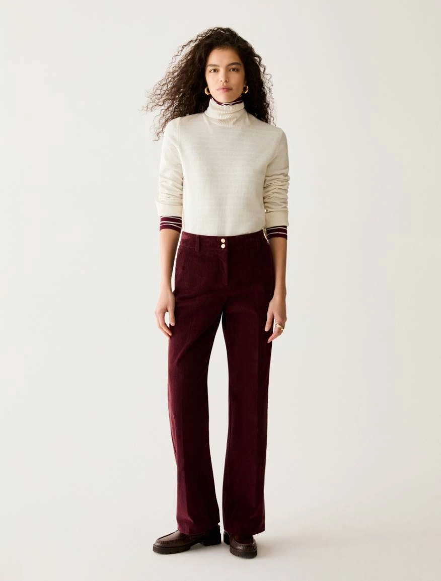Pennyblack Pantaloni sartoriali in velluto PESI