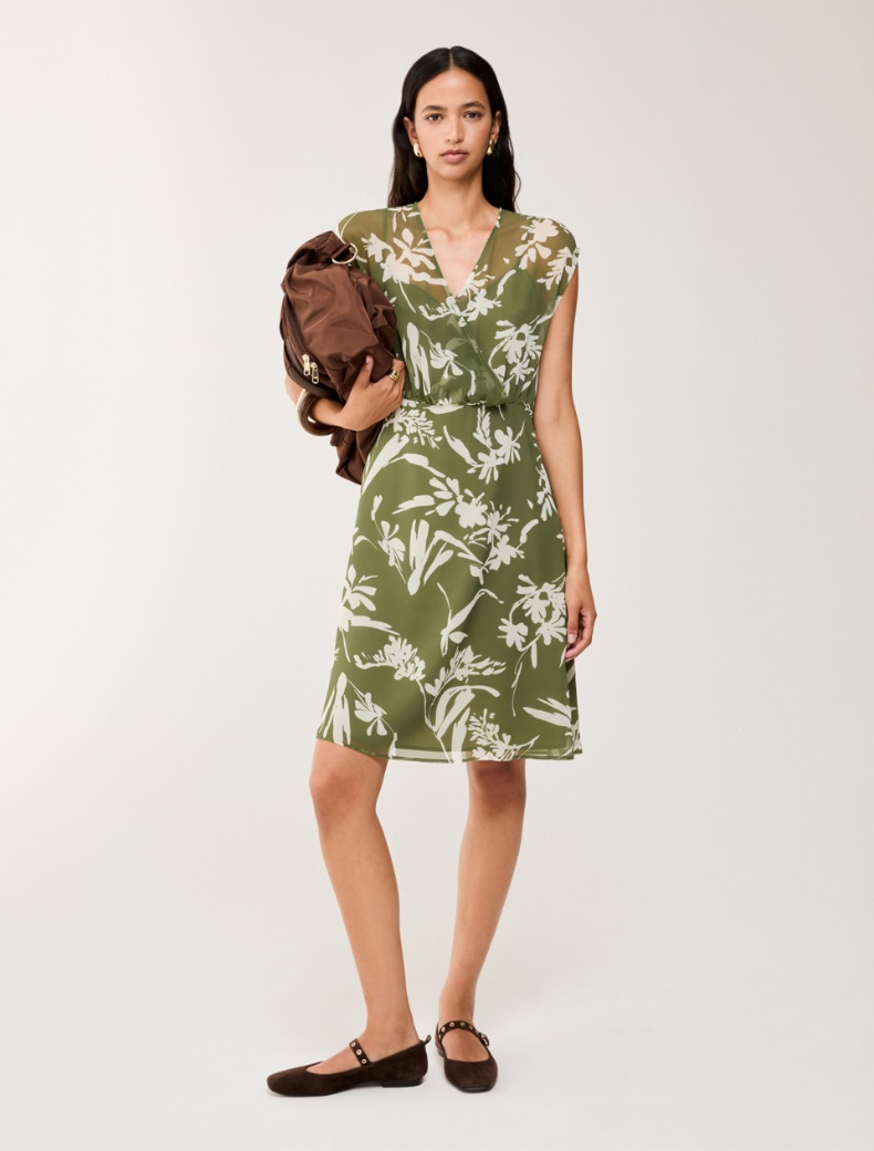 Pennyblack Abito in georgette floreale FAGLIA
