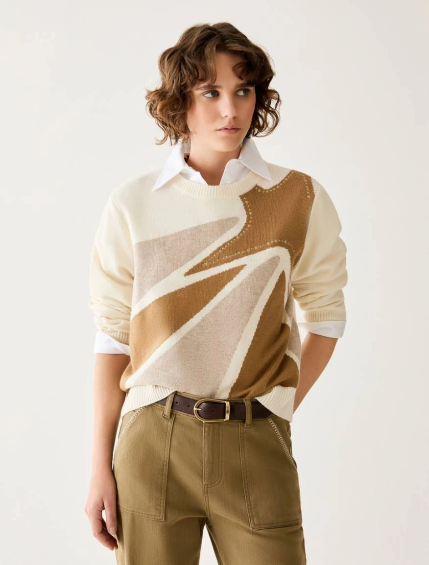 Pennyblack Maglia con grafiche e ricami DISCO