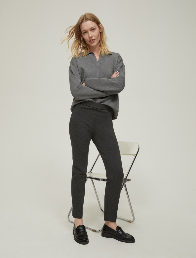 Pennyblack Pantaloni slim fit in jersey NAMUR