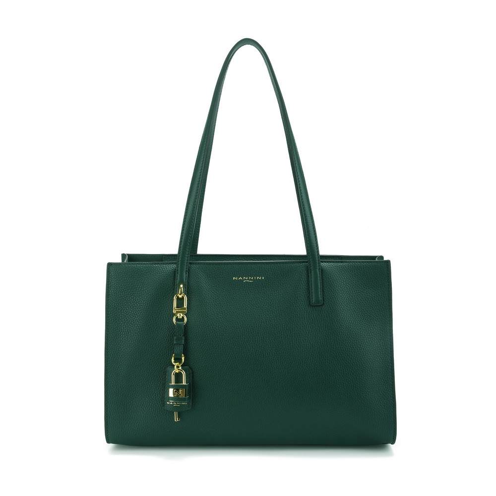 NANNINI-FIRENZE Borsa a spalla in pelle HELGA