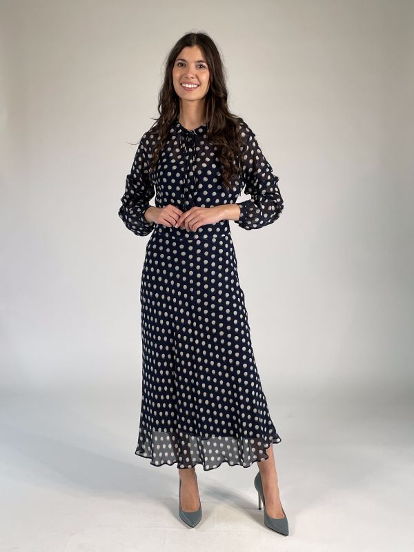 Pennyblack Abito pois in georgette MAESTA