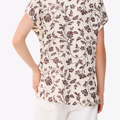 Pennyblack Top in Twill di viscosa CHIFFON