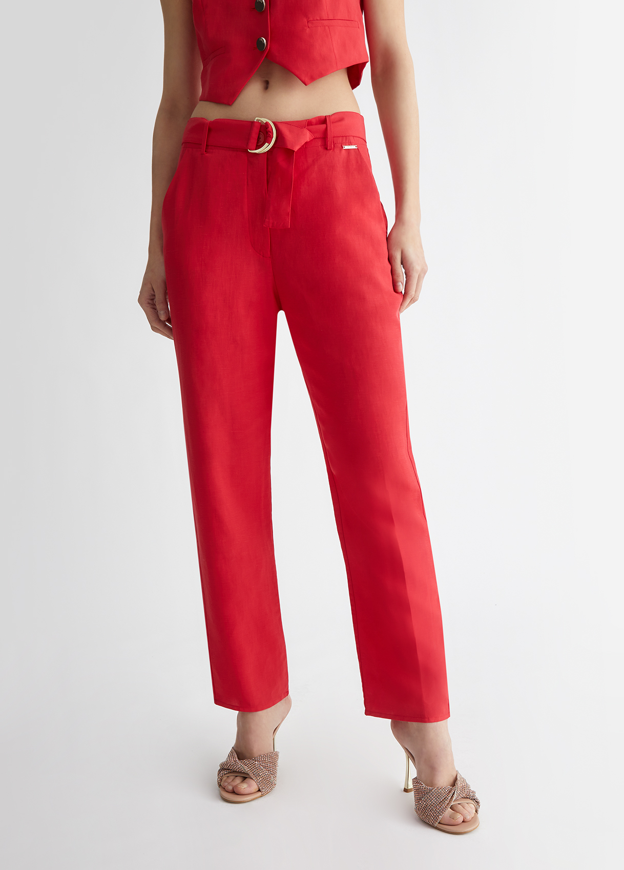 Liu jo Pantaloni con cintura ecosostenibile MA4320T481881761