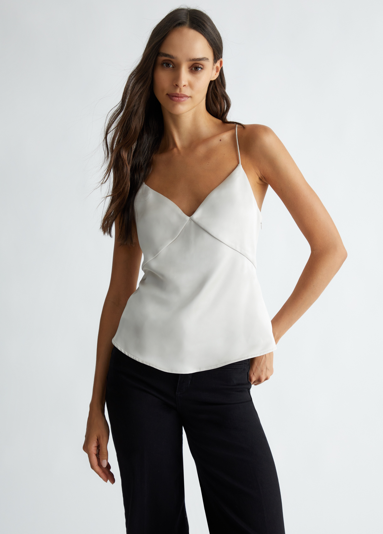 Liujo Top in raso ecosostenibile CF4329T3847X0603