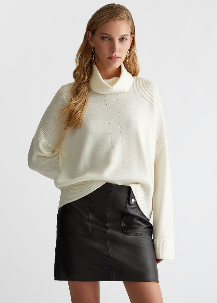 Liujo Dolcevita in lana ecosostenibile WF4434MS00910701