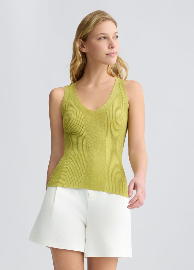 Liujo Top in maglia lurex ecosostenibile WA5057MS64JA4337