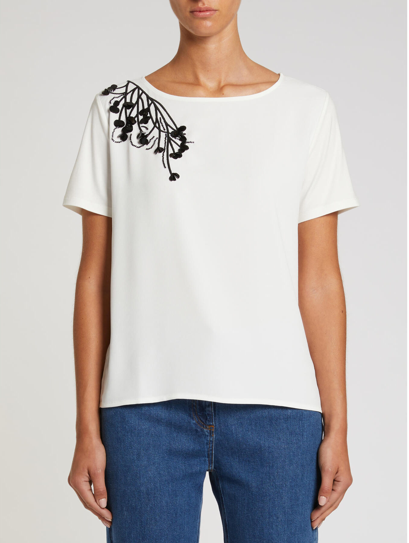 Pennyblack T-shirt in cotone girocollo ecosostenibile ONDA