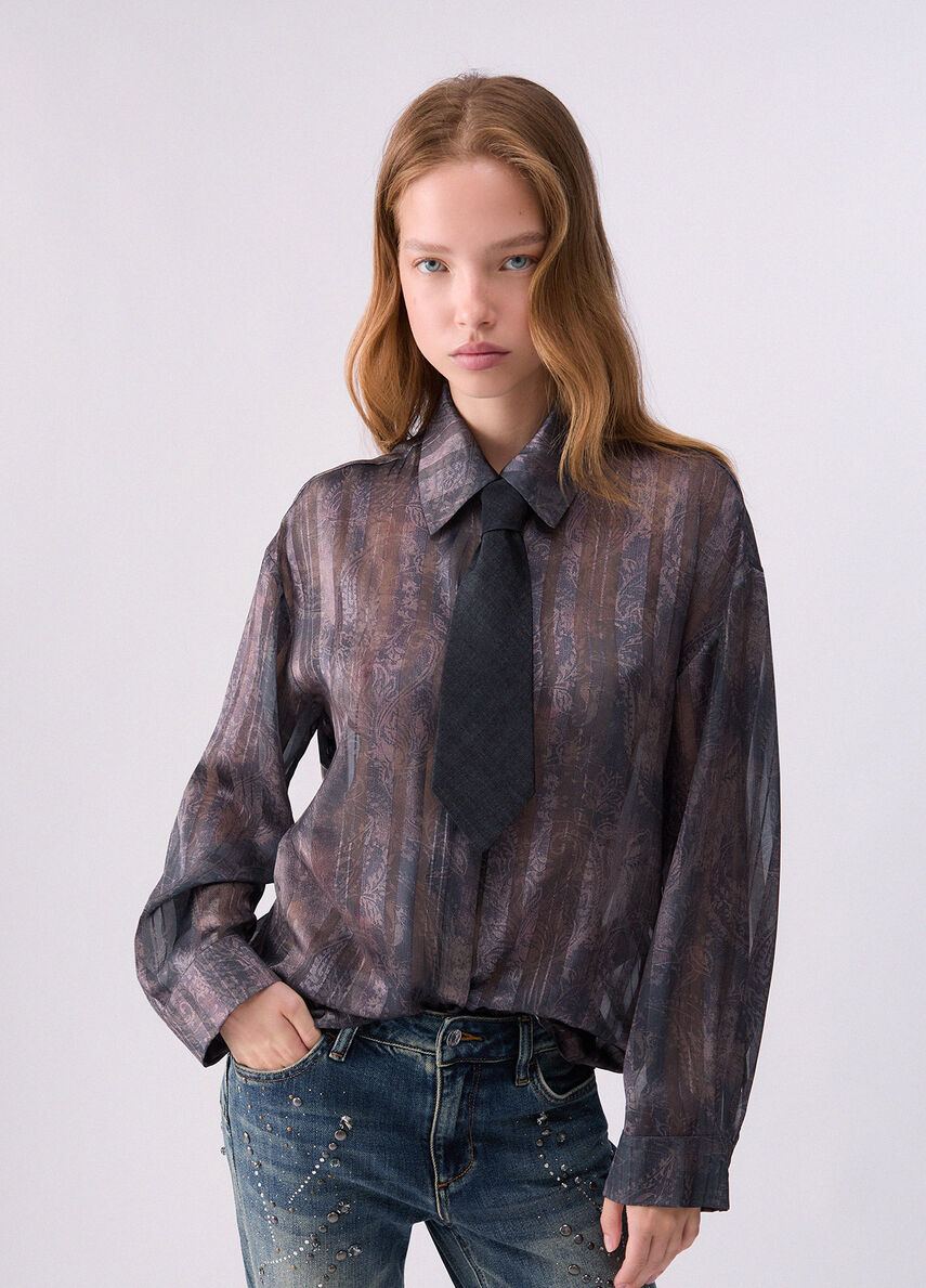 Liujo Camicia con stampa digitale UF6125T3260L9146