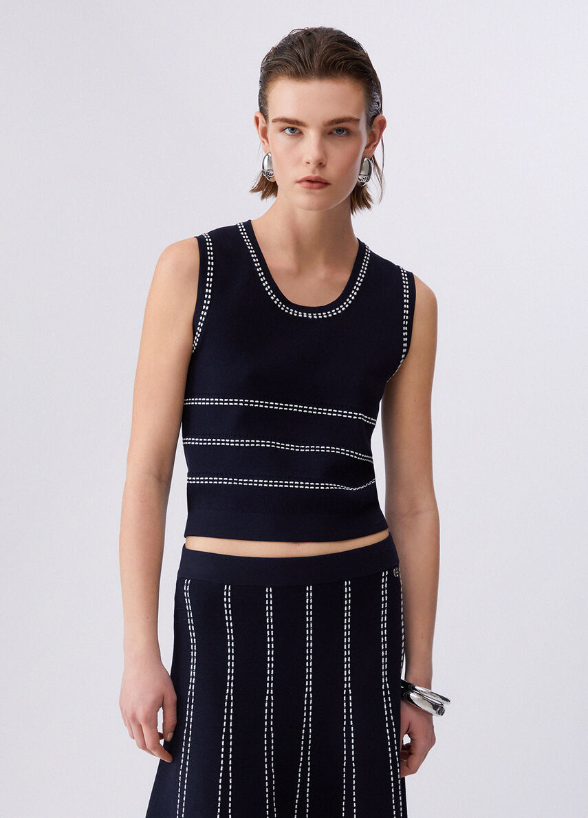 Liujo Top in maglia WA6146MA81RL9057