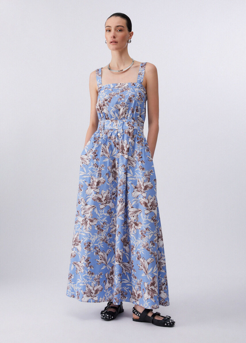 Liujo Abito lungo in popeline WA6312T4853P9502