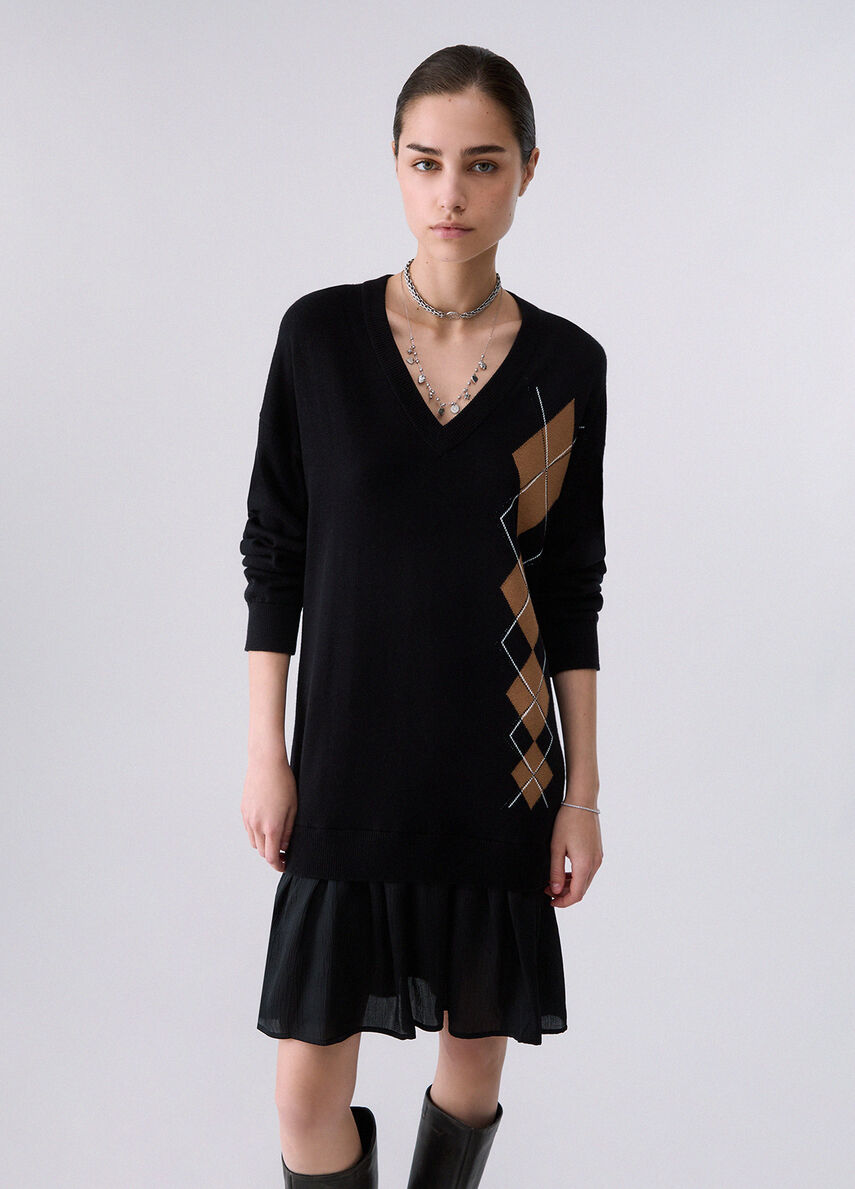 Liujo Abito corto in maglia WF6232MA16RL9207