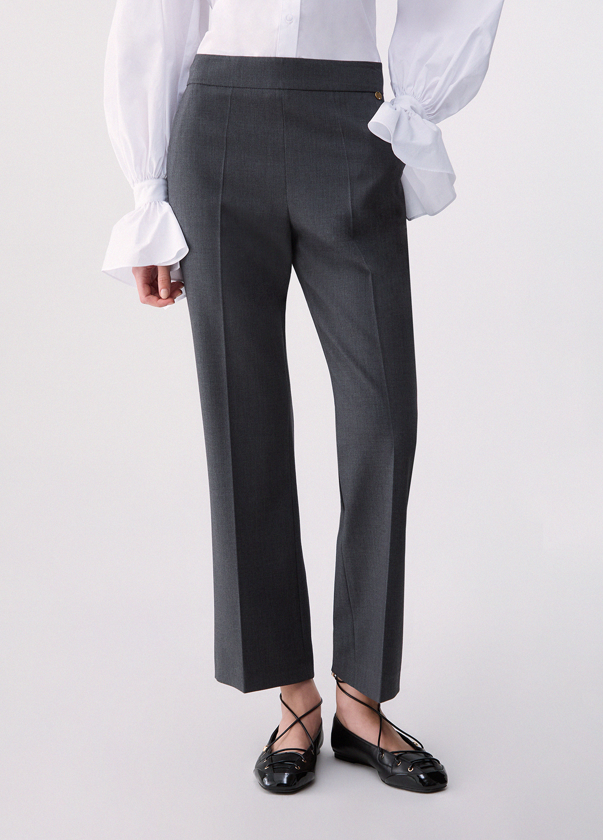 Liu jo Pantaloni flare in flanella WF6339T743A02069