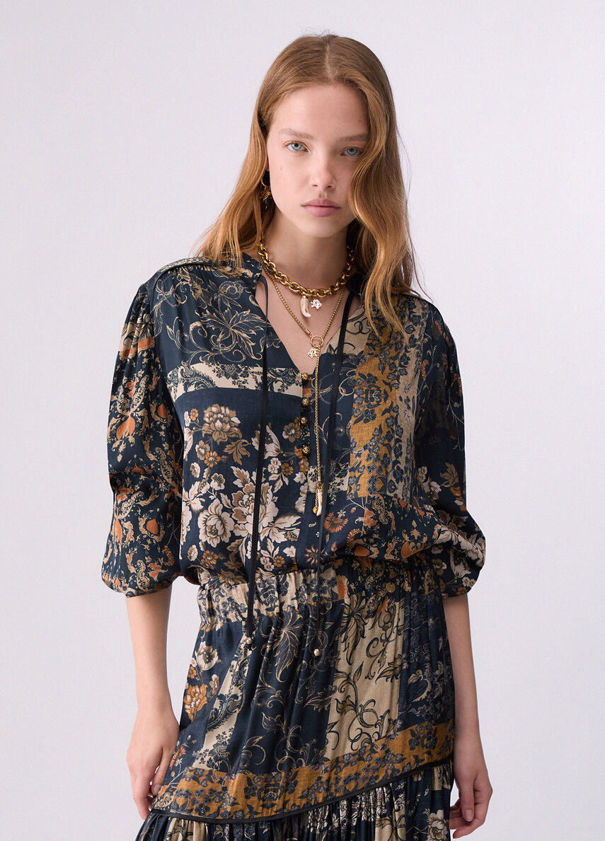 Liujo Blusa con stampa all-over WF6375TS061L9156