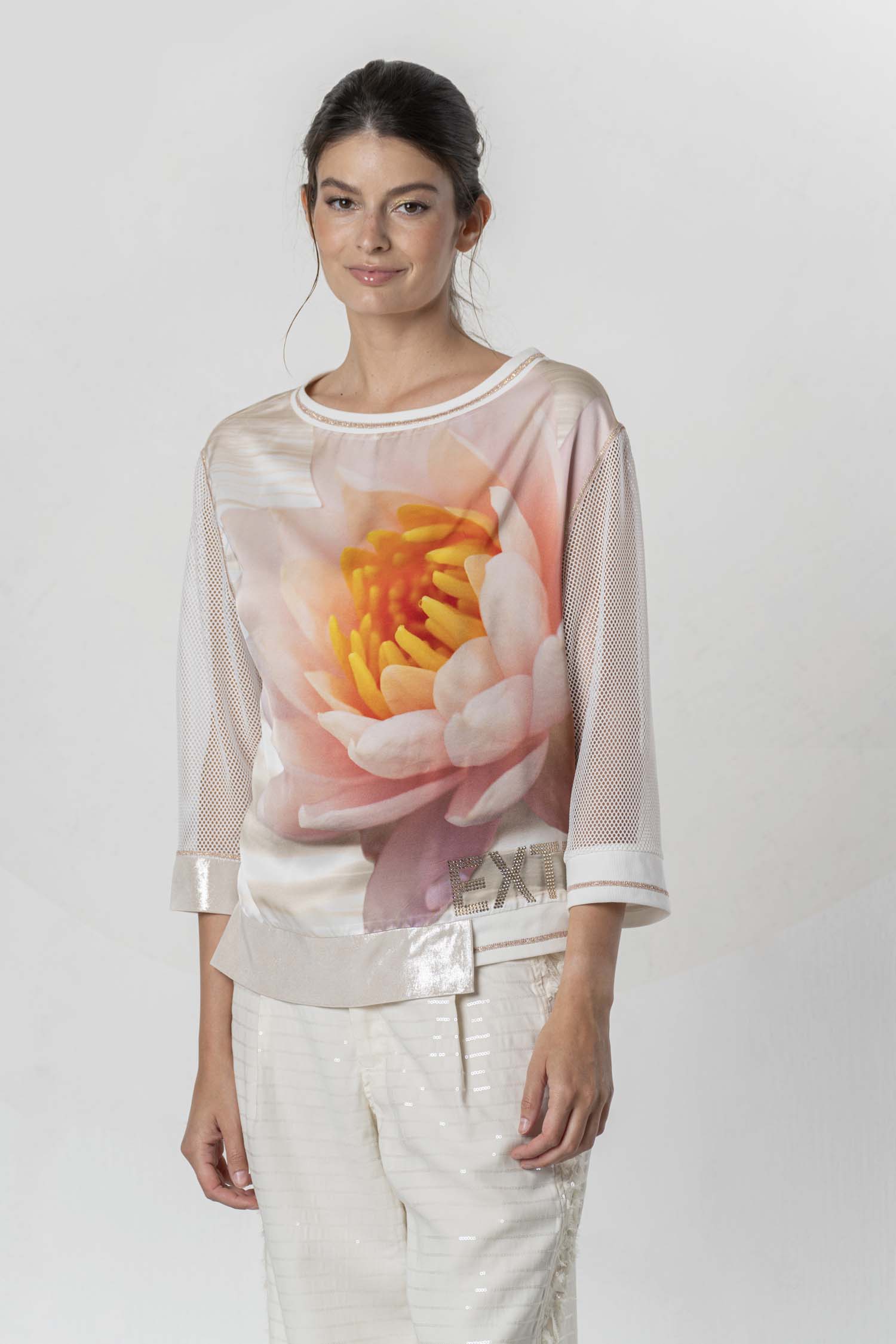 Elisa Cavaletti blusa in viscosa EJP265011808