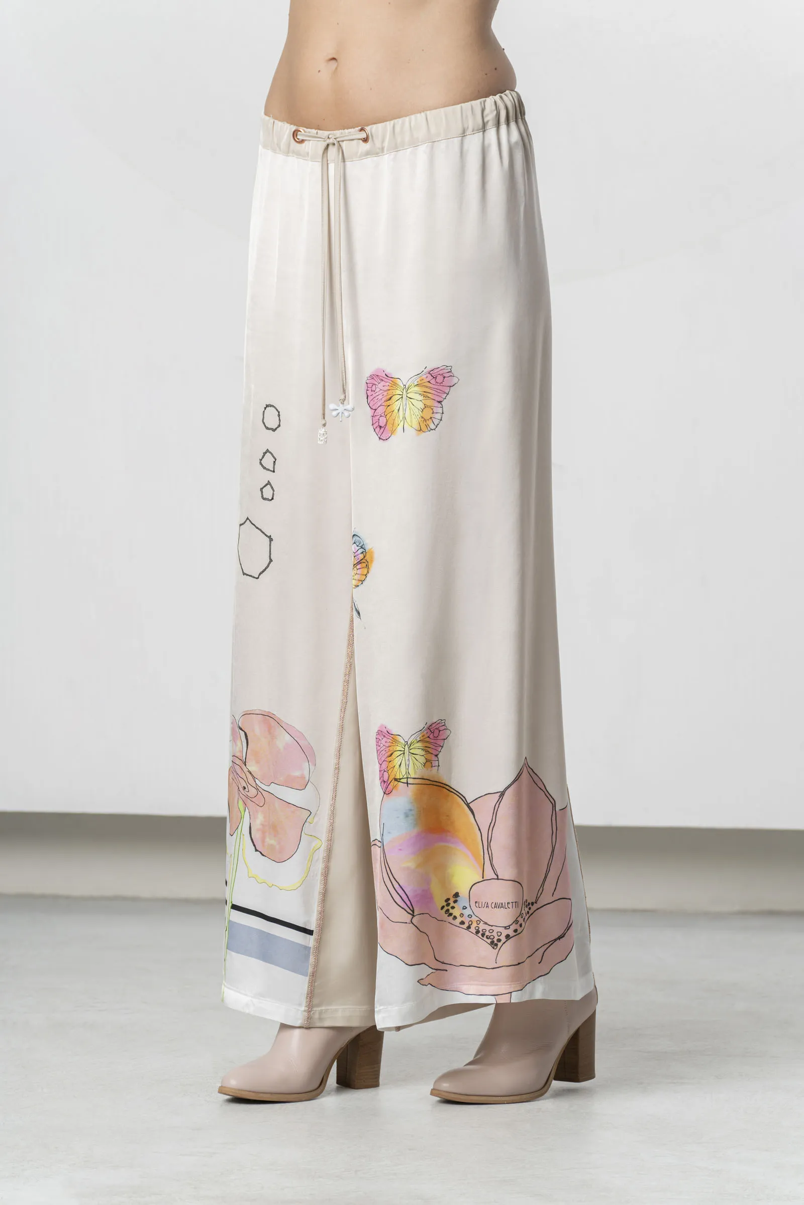 Elisa Cavaletti Pantaloni in raso EJP266011809