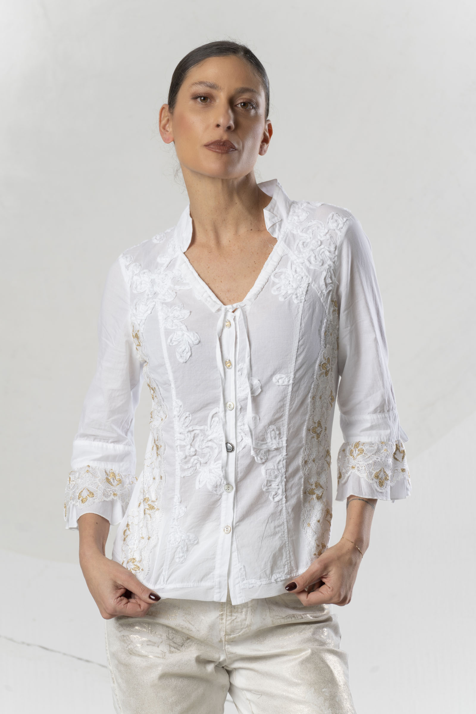 Elisa Cavaletti camicia in cotone ELP265030704