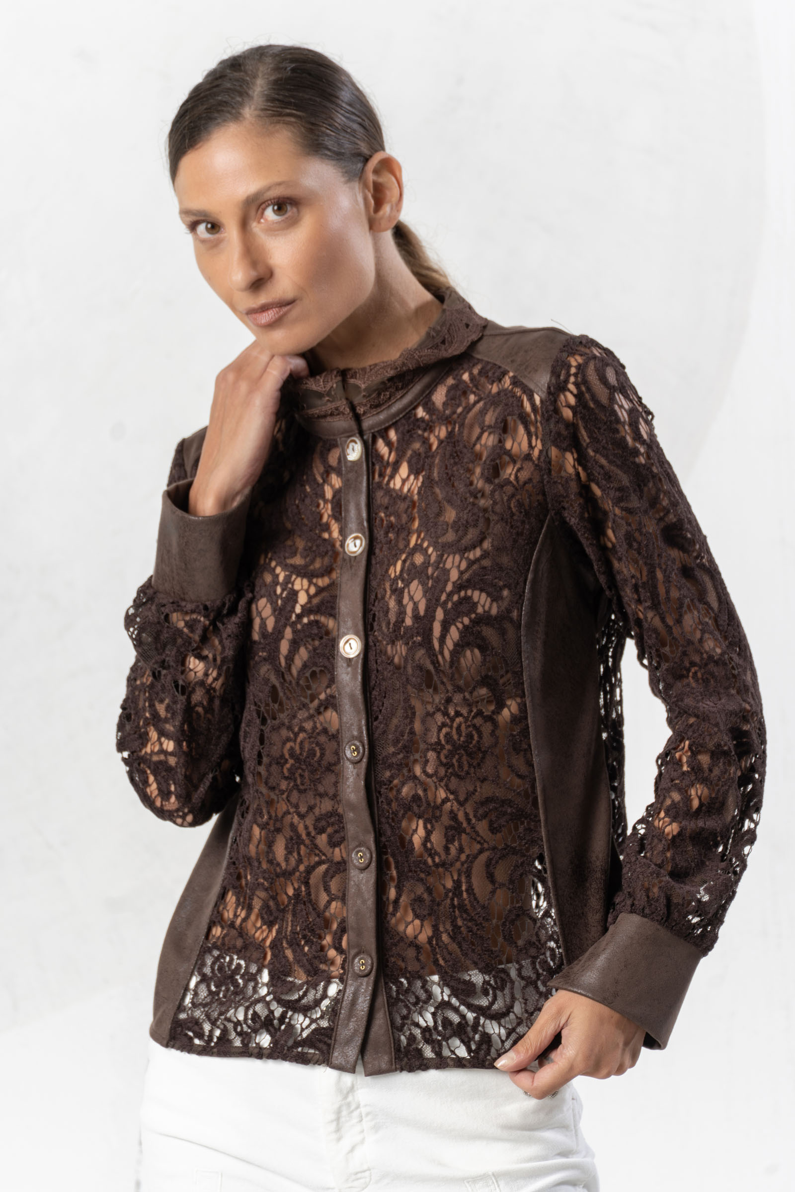 Elisa Cavaletti blusa in viscosa EJW264042400