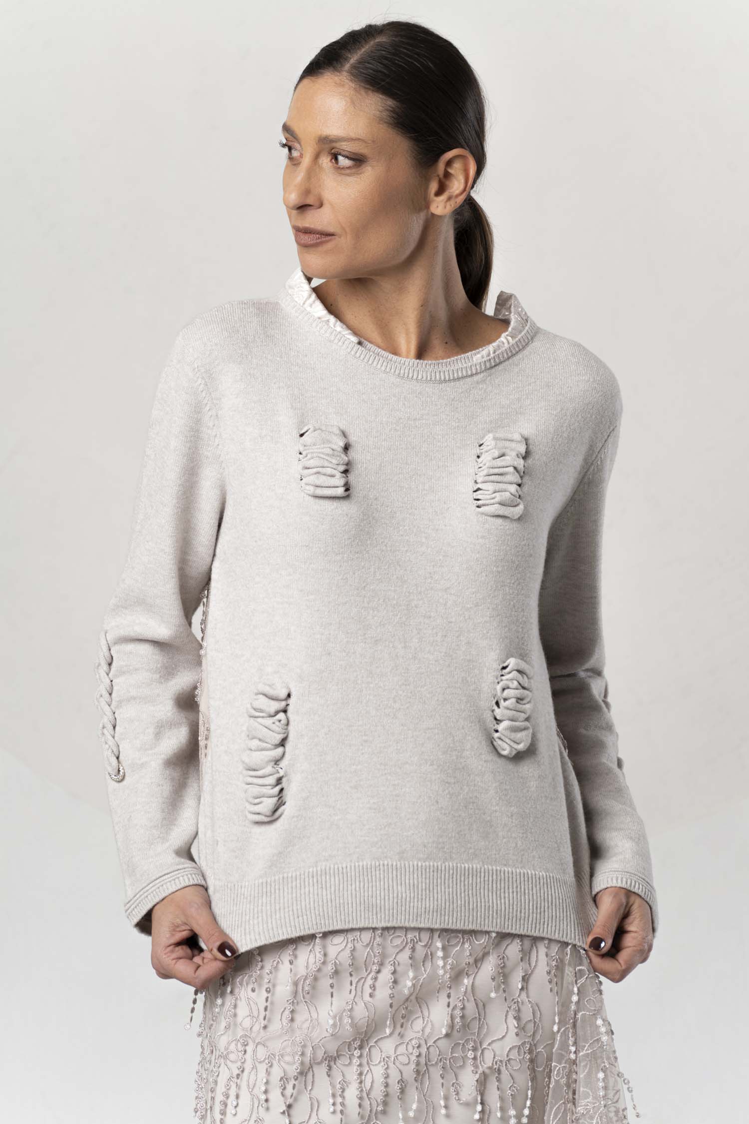 Elisa Cavaletti maglia in viscosa ELW264038800
