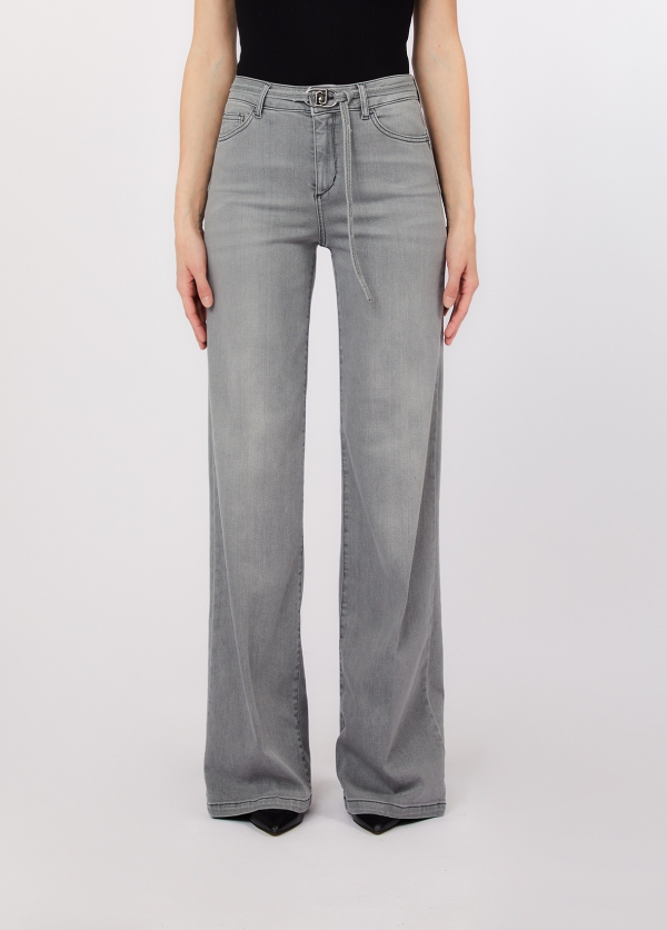 Liujo Jeans flare a vita alta UA6160D026487486
