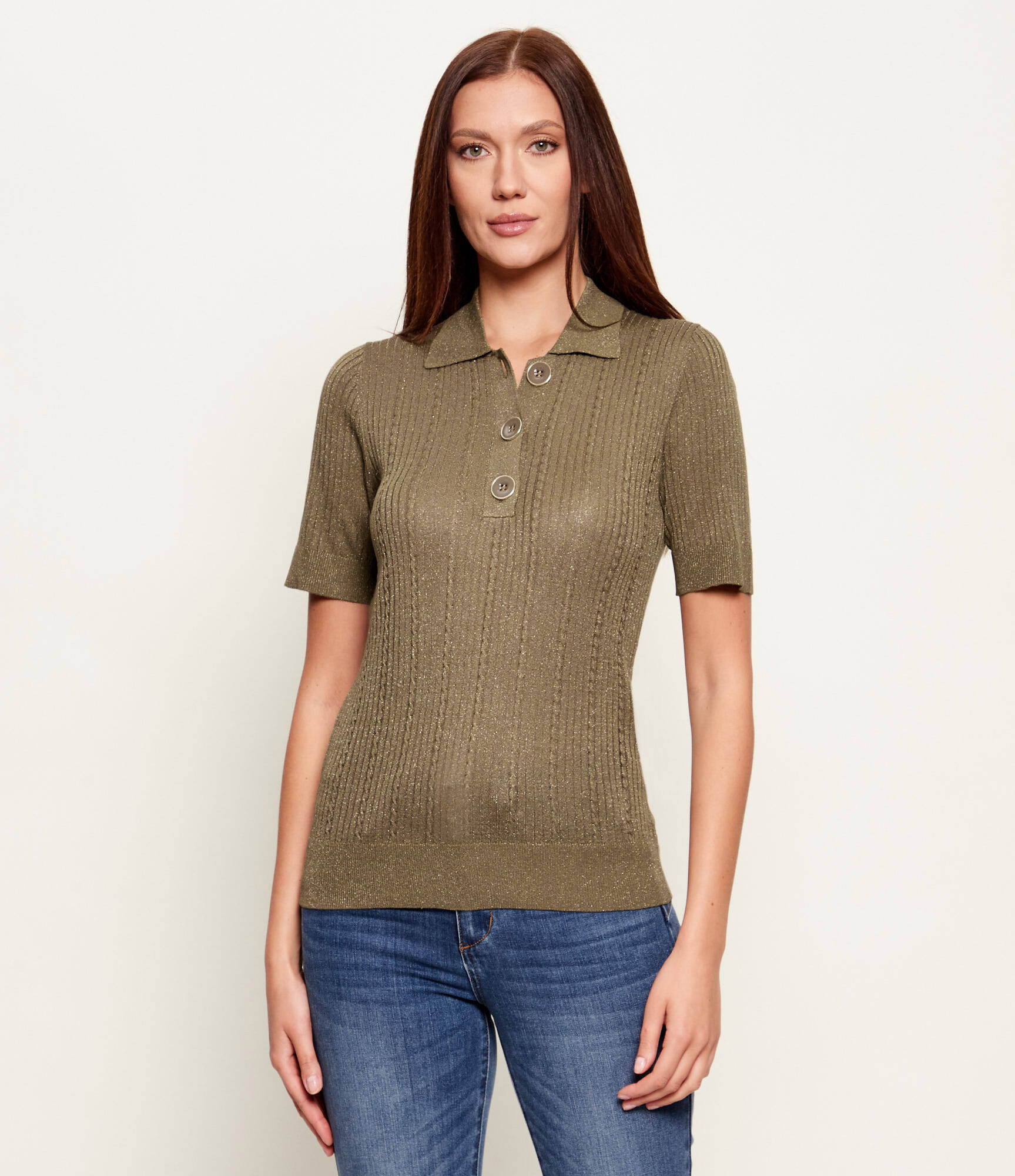 Liujo Polo in maglia ecosostenibile WA6285MS46J04827