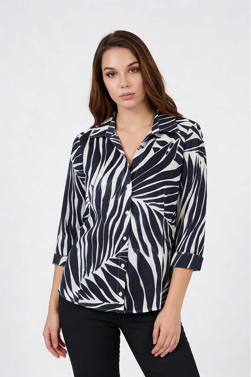 Pennyblack Blusa in lino ecosostenibile ALCALI