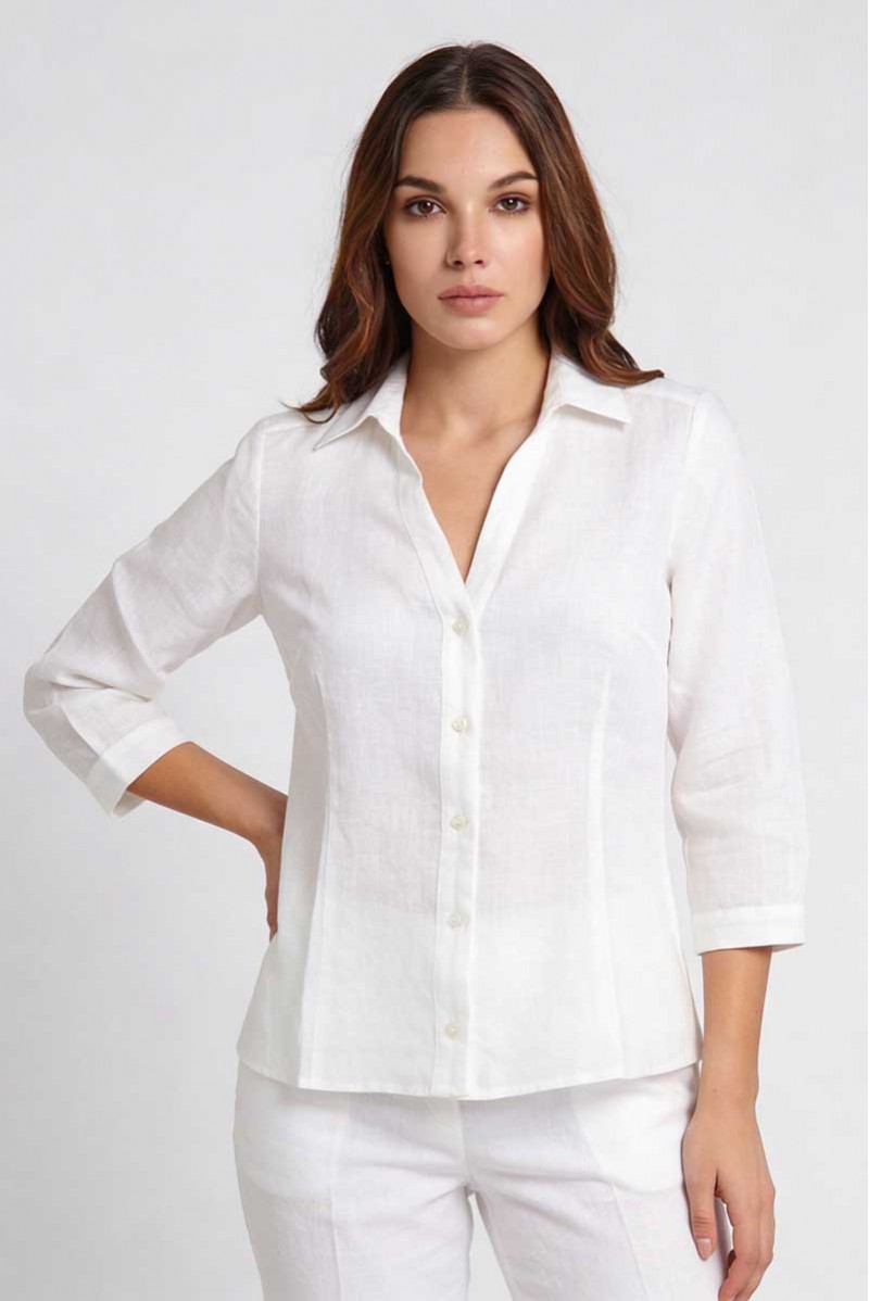 Pennyblack Blusa in lino ecosostenibile ALCALI