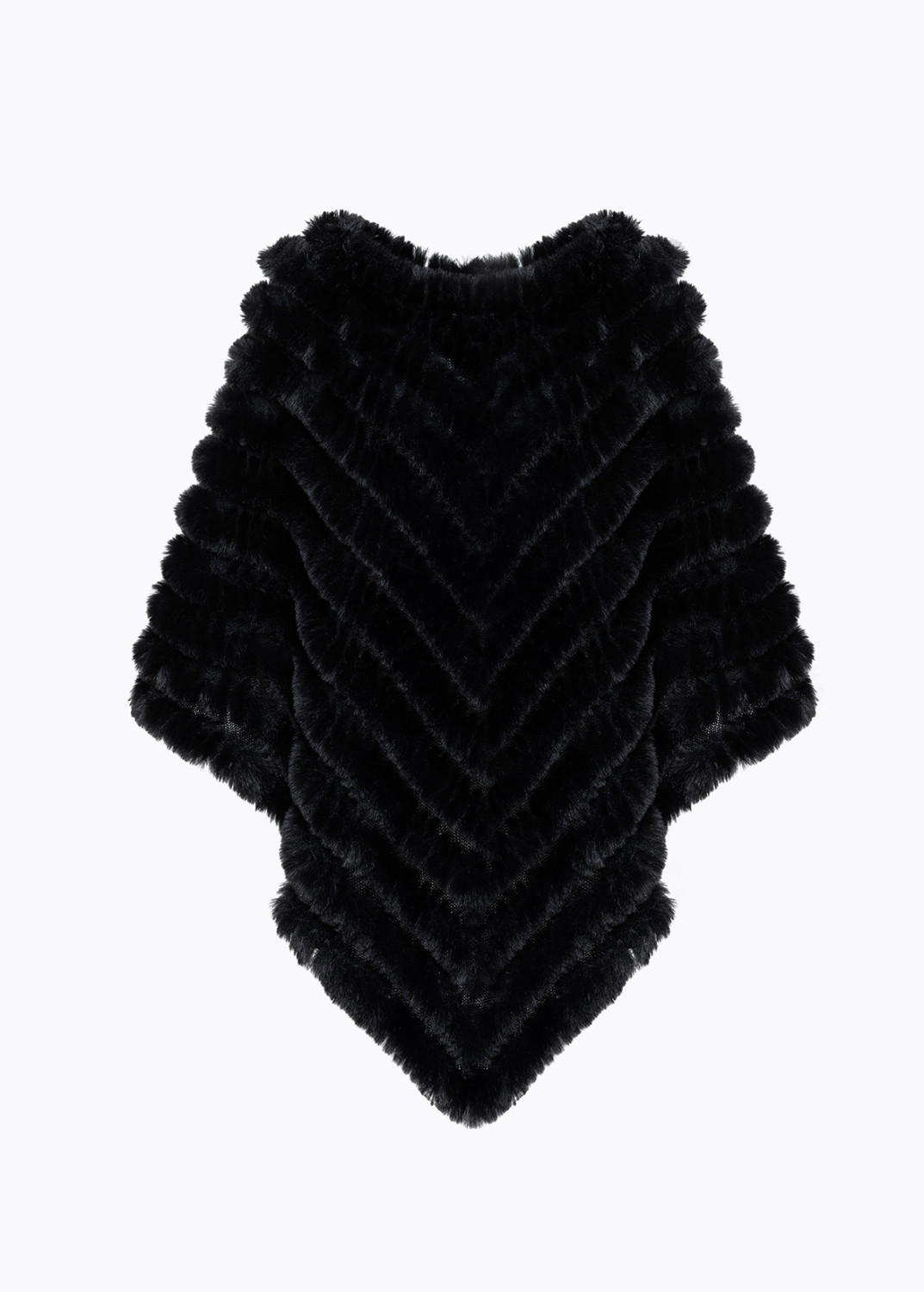 Blugirl Poncho in faux fur asimetrico ecosostenibile PF4016T030022222
